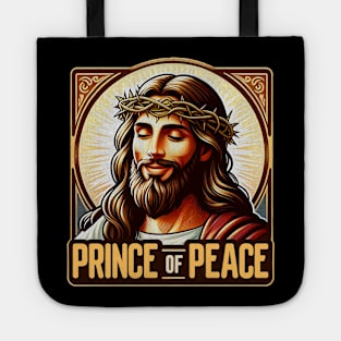 Prince of Peace Jesus Christ Bible Quote Tote