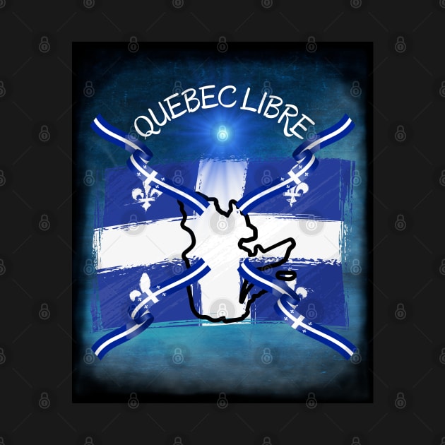 Quebec libre. Free Quebec. by MariooshArt
