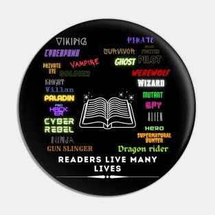 Readers live many lives Pin