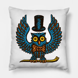 Owl safe cracker russian prison tattoo Pillow