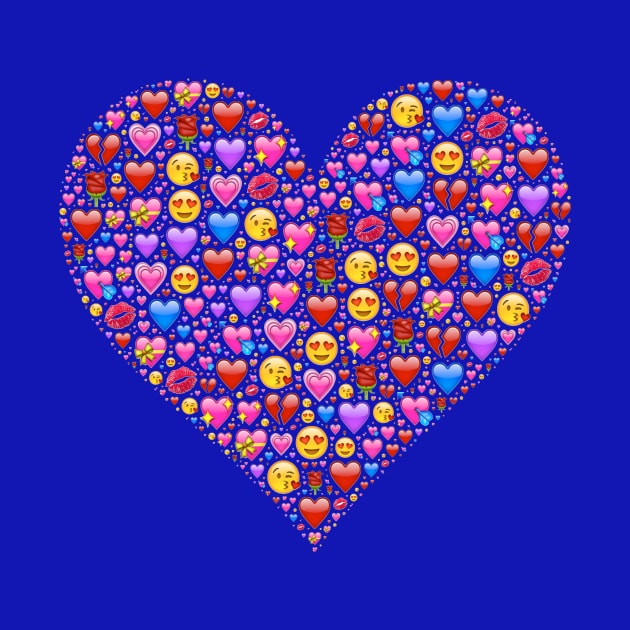 A Heart Full of Love Emojis by PatrioTEEism