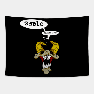 Sable Logo Tapestry