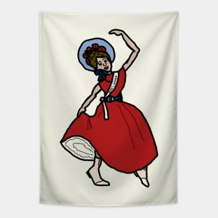 Dancing Suffragette Tapestry