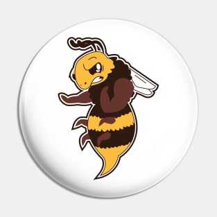 Just an Angry Bee Pin