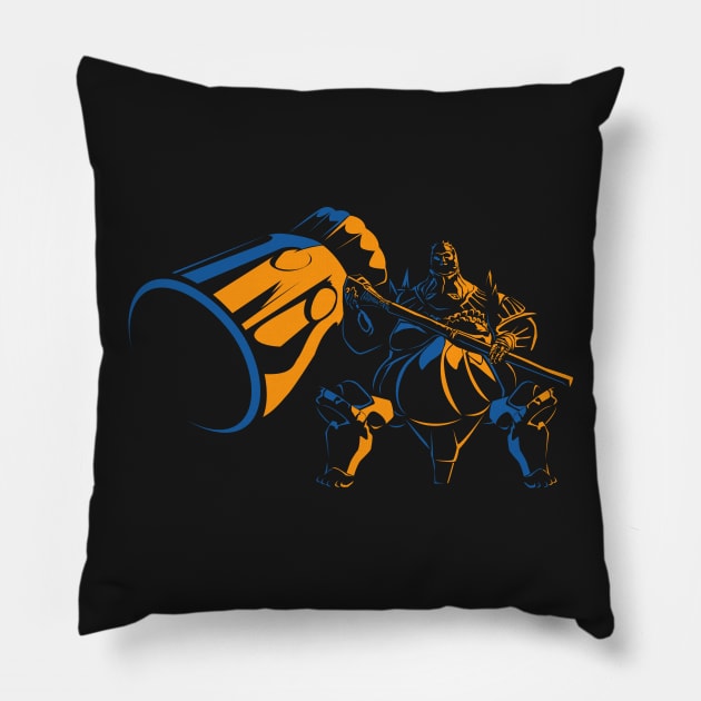 Dark Souls - Smough Pillow by RarieDash