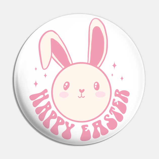 Happy easter day cute easter bunny groovy design Pin by Yarafantasyart