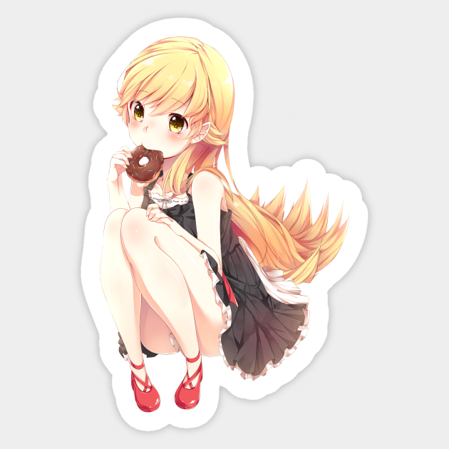 Shinobu Oshino Shinobu Oshino Sticker Teepublic