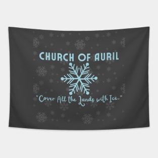 Church of Auril! The Goddess of Winter and Cold Shirt DND Classic Tapestry