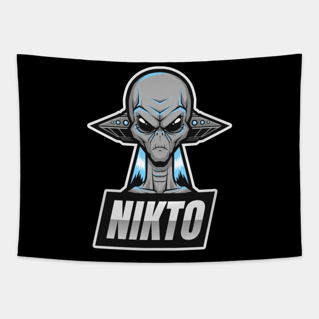 Cyber Security - Hacker - Nikto - Vulnerability scanner Tapestry by Cyber Club Tees