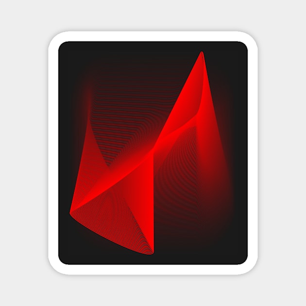 Graphic in Red Magnet by robelf
