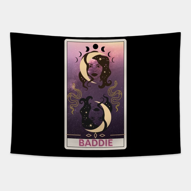 Baddie Spiritual Girl Tapestry by MOFF-