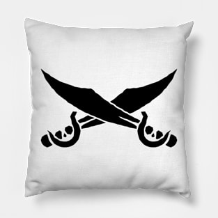 Just a Two Pirate Swords Pillow