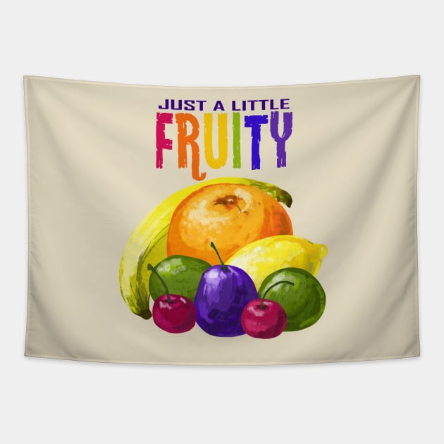 Just a little fruity Tapestry by pastanaut