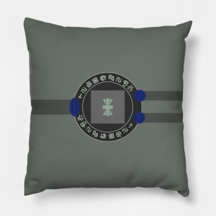 Digivice phone | Grey, Jou Kido version Pillow