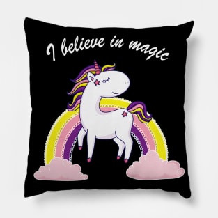 Awesome Believe In Magic Unicorn Shirt & Dress Pillow