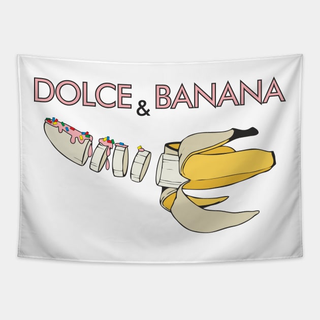 Dolce & Banana Tapestry by Iamaika