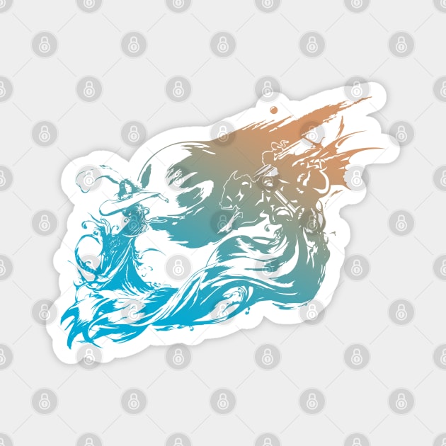 Final Fantasy Best of (FF6-7-10) Magnet by SimonPdv