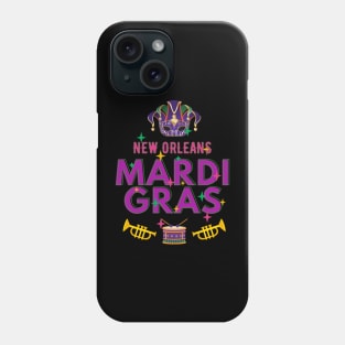 Mardi Gras Carnival New Orleans Phone Case