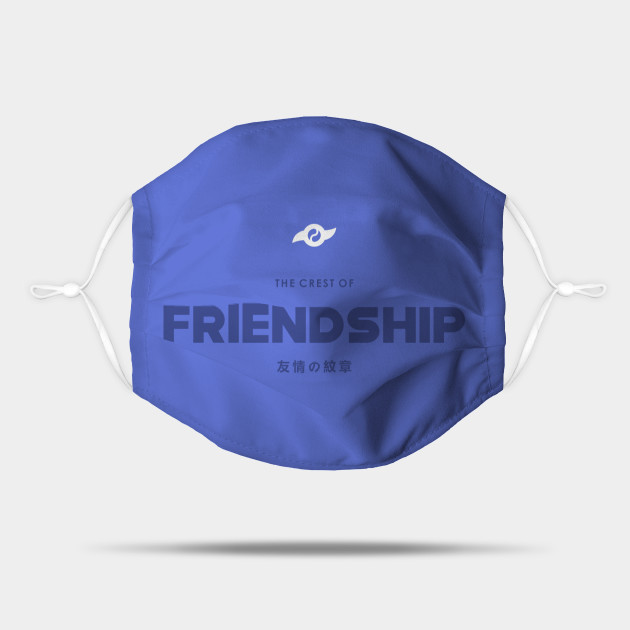 Digimon The Crest Of Friendship Digimon Mask Teepublic