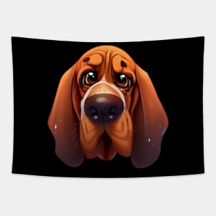 Sweetheart Bloodhound Tapestry