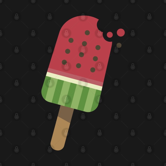 Watermelon Ice Pop by Dellan