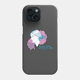 Virginia Woolf  - Anonymous Phone Case