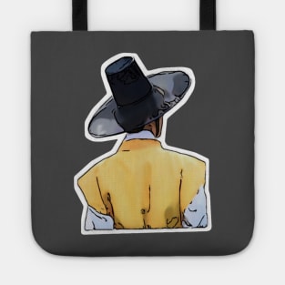 Man in hanbok Tote