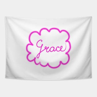 Grace. Female name. Tapestry