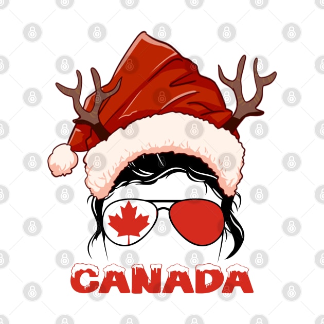 Canada girl, Canadian Christmas gift , Regalo Navidad Canada by JayD World