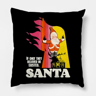 Santa Horror Parody // Christmas Slasher Movie Pillow