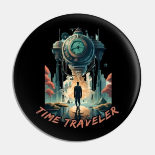 "Time traveler"  time machine Pin