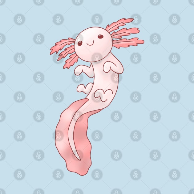 Axolotl! by psychoprints