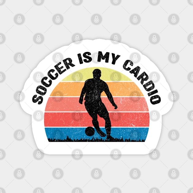 soccer Magnet by HB Shirts