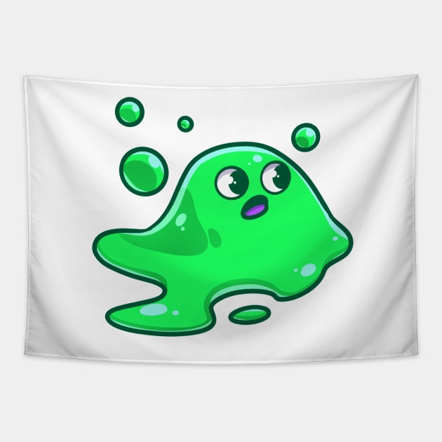 Bubble Slime Tapestry by ziodynes098