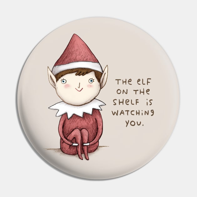 The Elf on The Shelf Pin by Sophie Corrigan