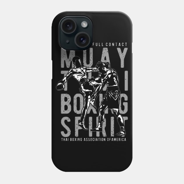 Muay Thai Boxing Phone Case by JakeRhodes