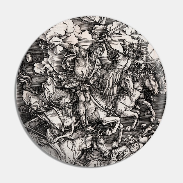 High Resolution Albrecht Dürer The Four Horsemen 1497 Pin by tiokvadrat