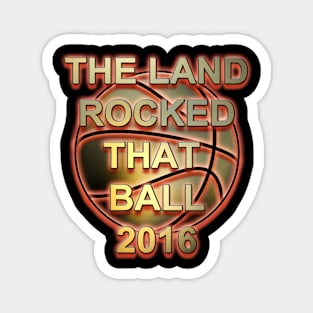 The Land 2016 World Champions Magnet