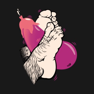 Eggplant Footjob T-Shirt