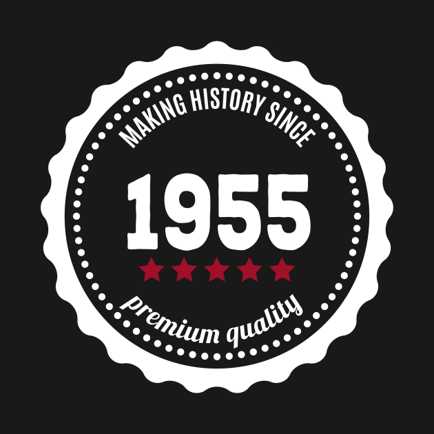 Making history since 1955 badge by JJFarquitectos