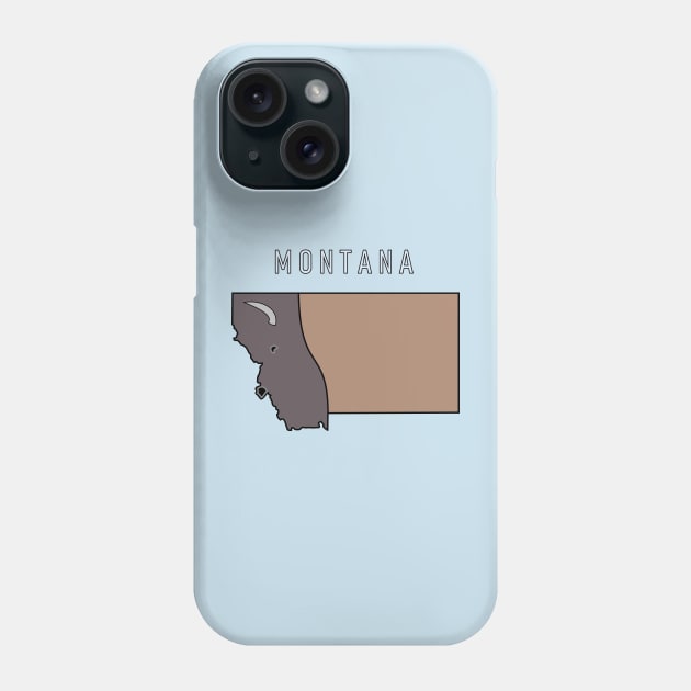 Montana Bison Phone Case by IORS