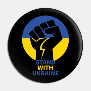 Stand with Ukraine Pin