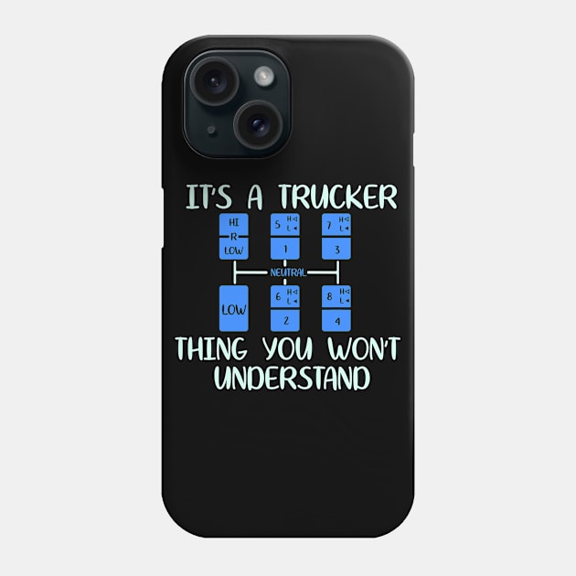 Trucker Phone Case by Shiva121