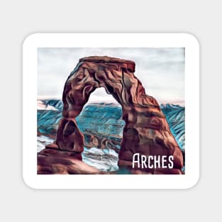 Delicate Arch - Arches National Park Magnet