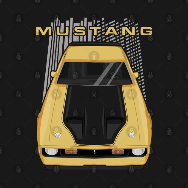 Mustang Mach 1 1971 to 1972 - Yellow by V8social