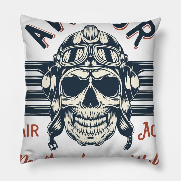 Aviator Pillow by CyberpunkTees