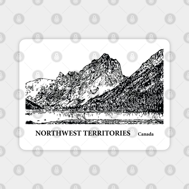 Northwest Territories Canada Magnet by Lakeric