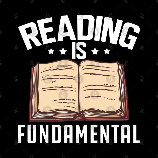 Reading is fundamental w by KC Happy Shop