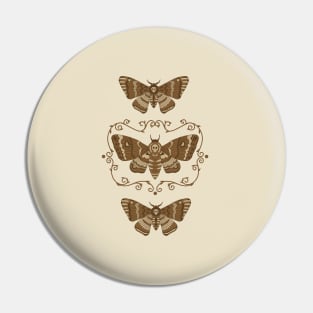 Death's Head Moth Taxidermy Pin