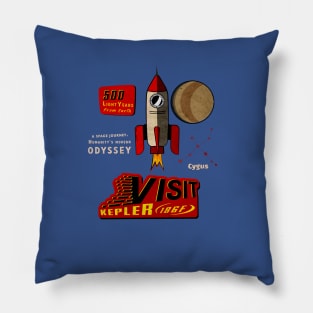 Visit Kepler 186f Pillow